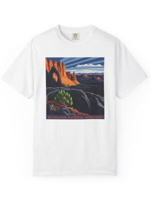 El Malpais National Monument WPA Style Unisex T-shirt
