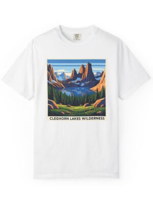 Cleghorn Lakes Wilderness WPA Style Unisex T-shirt