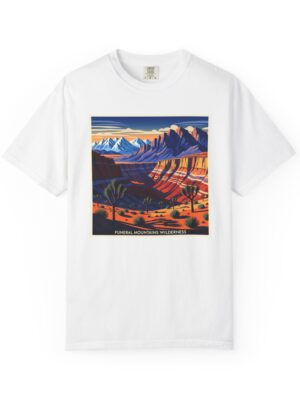 Funeral Mountains Wilderness WPA Style Unisex T-shirt