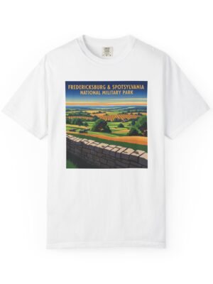 Fredericksburg & Spotsylvania National Military Park WPA Style Unisex T-shirt