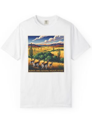 Buenos Aires National Wildlife Refuge WPA Style Unisex T-shirt