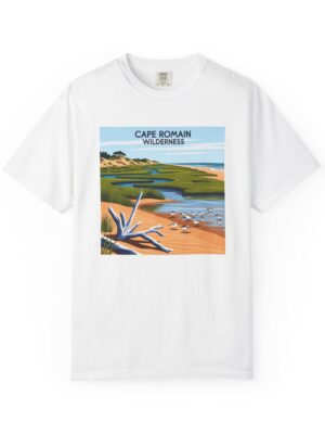 Cape Romain Wilderness WPA Style Unisex T-shirt