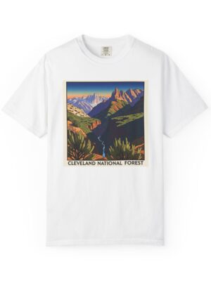 Cleveland National Forest WPA Style Unisex T-shirt