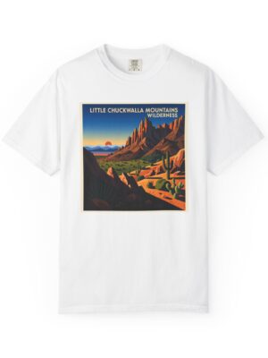 Little Chuckwalla Mountains Wilderness WPA Style Unisex T-shirt