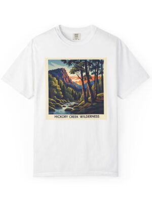 Hickory Creek Wilderness WPA Style Unisex T-shirt