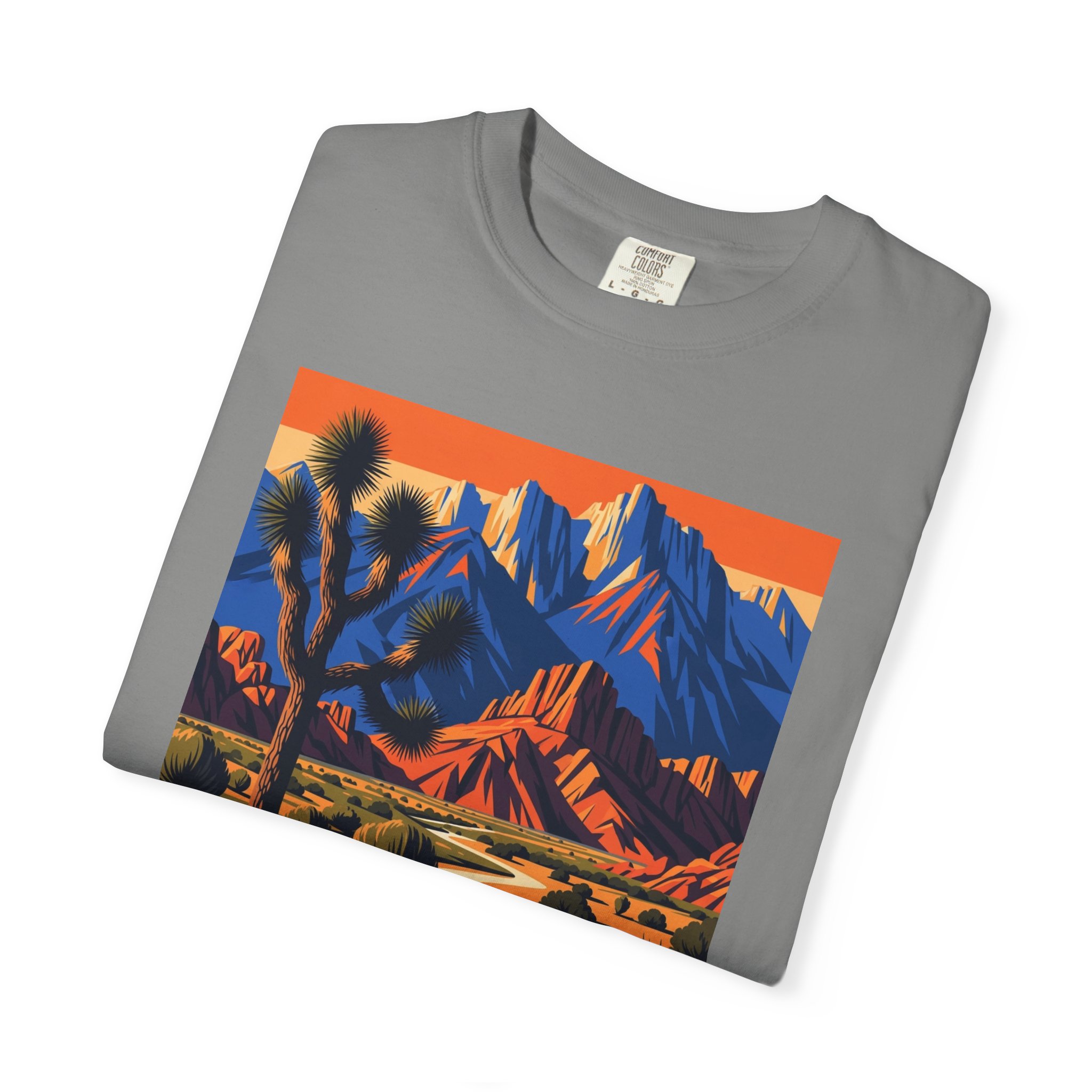 Kiavah Wilderness WPA Style Unisex T-shirt - Image 9