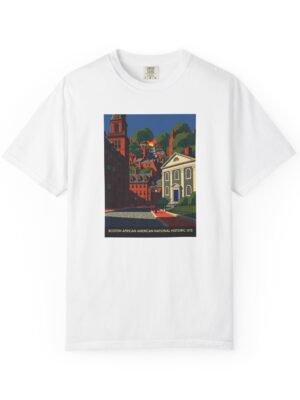 Boston African American National Historic Site WPA Style Unisex T-shirt