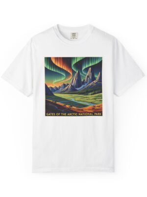 Gates of the Arctic National Park WPA Style Unisex T-shirt