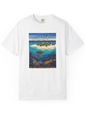 Key West National Wildlife Refuge WPA Style Unisex T-shirt