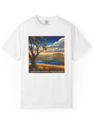 Lamesteer National Wildlife Refuge WPA Style Unisex T-shirt