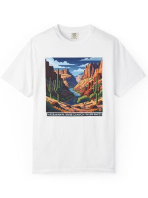 Hassayampa River Canyon Wilderness WPA Style Unisex T-shirt
