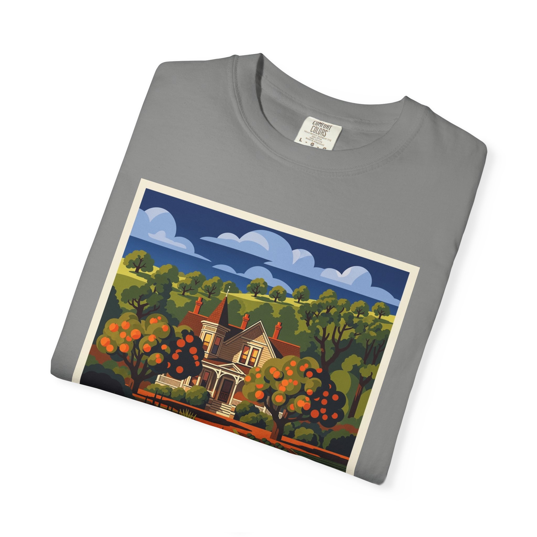 John Muir Wilderness WPA Style Unisex T-shirt - Image 9