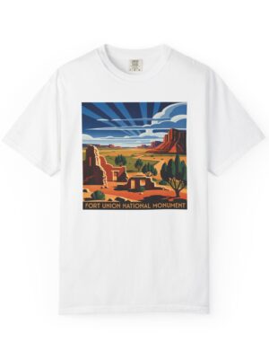 Fort Union National Monument WPA Style Unisex T-shirt
