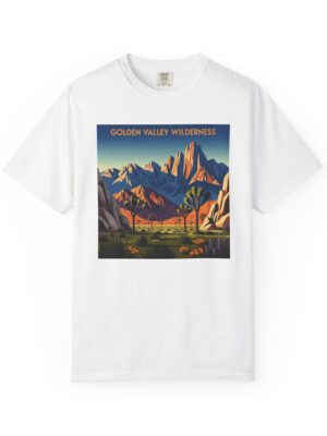 Golden Valley Wilderness WPA Style Unisex T-shirt