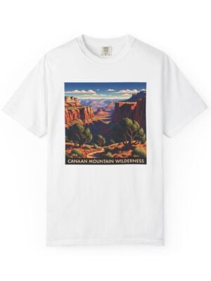 Canaan Mountain Wilderness WPA Style Unisex T-shirt