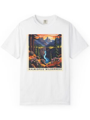 Kalmiopsis Wilderness WPA Style Unisex T-shirt