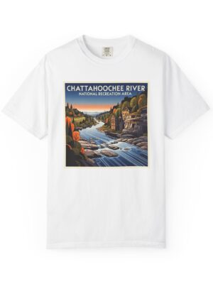 Chattahoochee River National Recreation Area WPA Style Unisex T-shirt