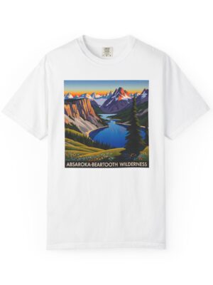 Absaroka–Beartooth Wilderness WPA Style Unisex T-shirt