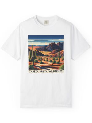 Cabeza Prieta Wilderness WPA Style Unisex T-shirt