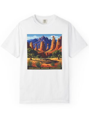 Chiricahua National Monument WPA Style Unisex T-shirt