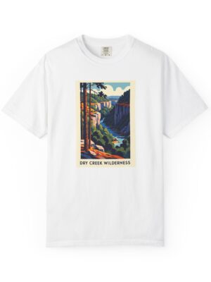 Dry Creek Wilderness WPA Style Unisex T-shirt