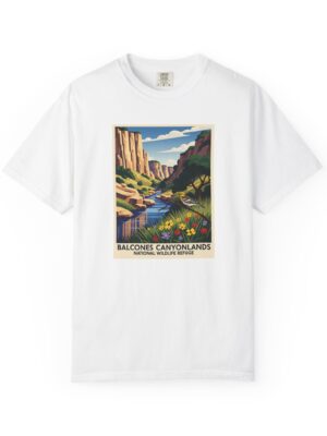 Balcones Canyonlands National Wildlife Refuge WPA Style Unisex T-shirt