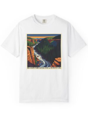 Big South Fork National River and Recreation Area WPA Style Unisex T-shirt