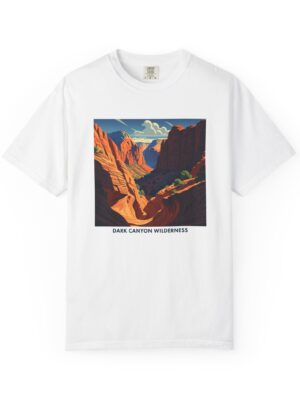 Dark Canyon Wilderness WPA Style Unisex T-shirt