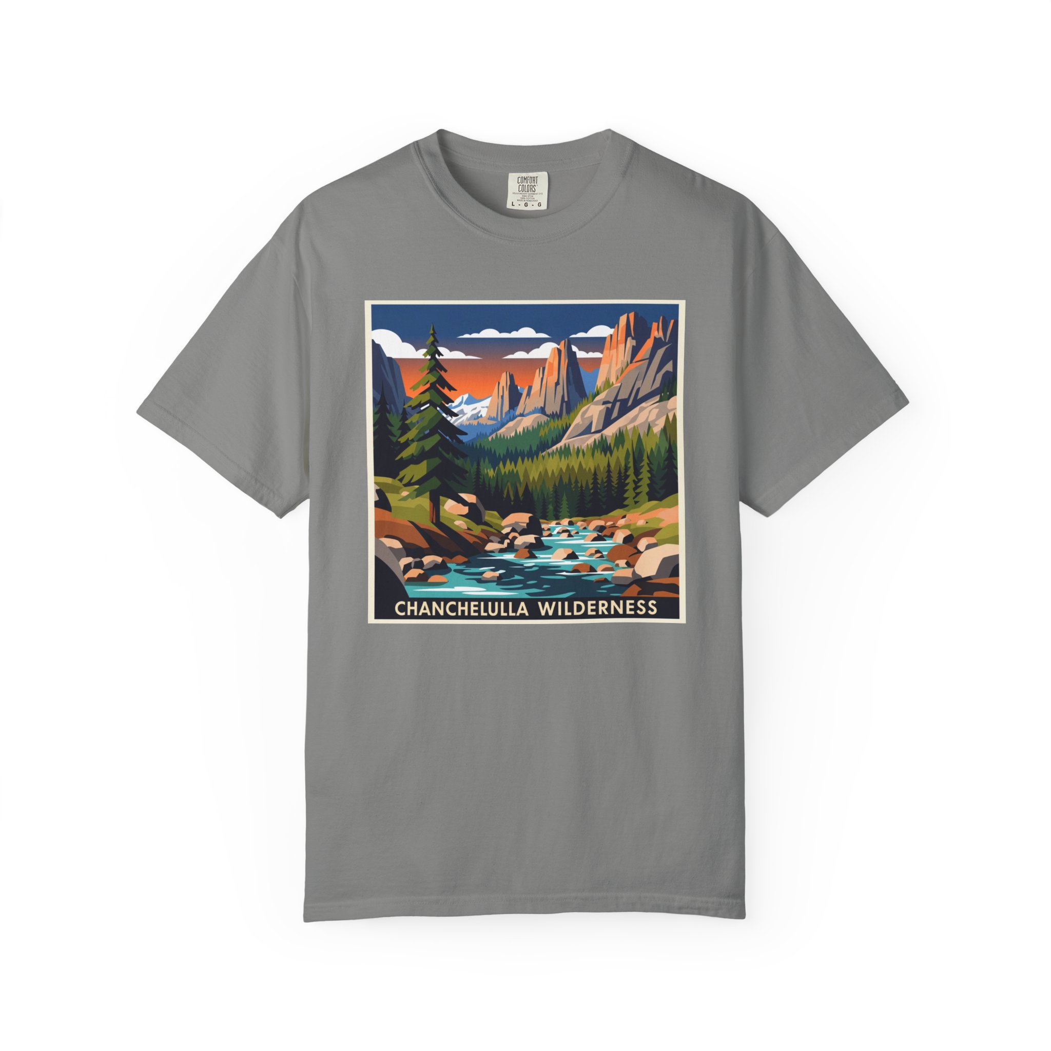 Chanchelulla Wilderness WPA Style Unisex T-shirt - Image 7