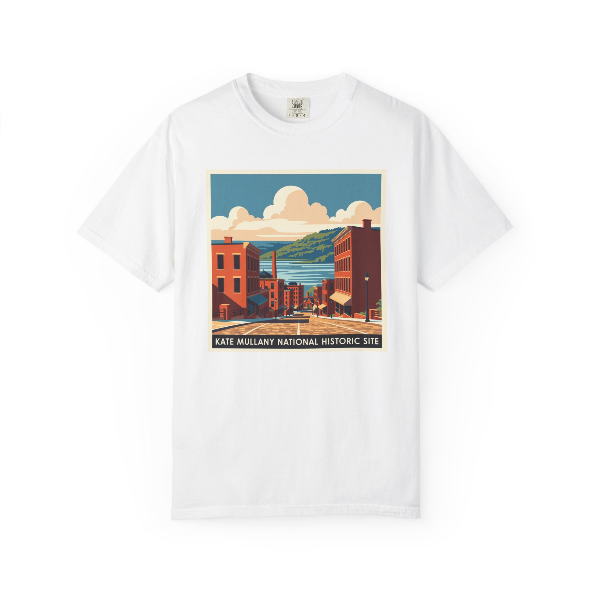 Kate Mullany National Historic Site WPA Style Unisex T-shirt