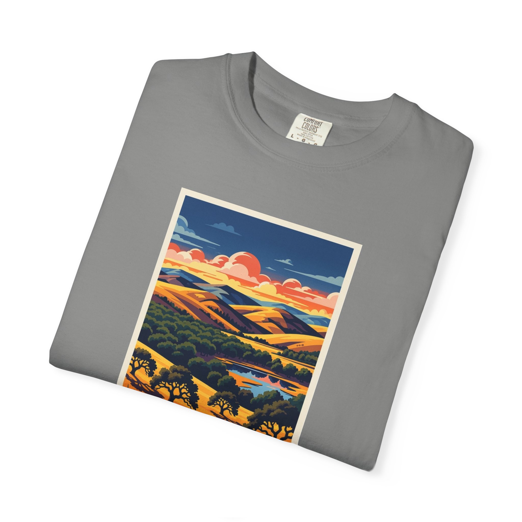 Bitter Creek National Wildlife Refuge WPA Style Unisex T-shirt - Image 9