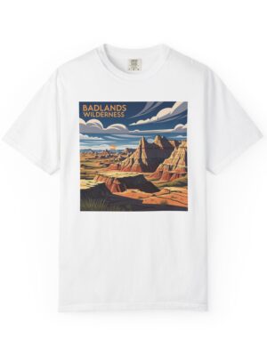 Badlands Wilderness WPA Style Unisex T-shirt