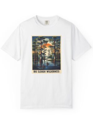 Big Slough Wilderness WPA Style Unisex T-shirt