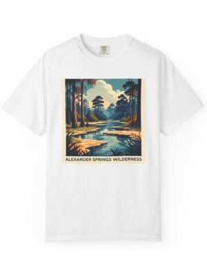 Alexander Springs Wilderness WPA Style Unisex T-shirt