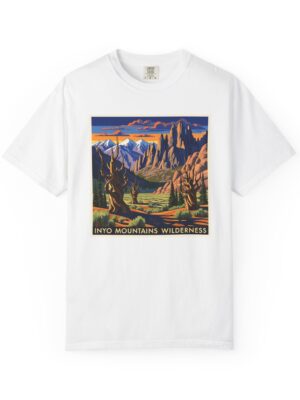 Inyo Mountains Wilderness WPA Style Unisex T-shirt