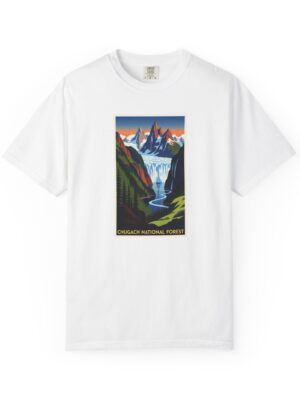 Chugach National Forest WPA Style Unisex T-shirt