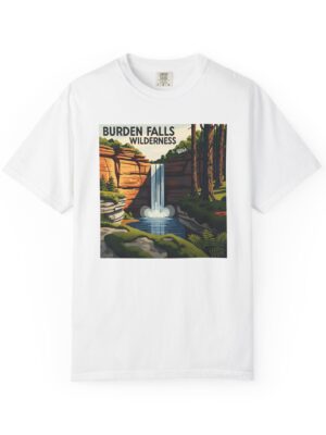 Burden Falls Wilderness WPA Style Unisex T-shirt
