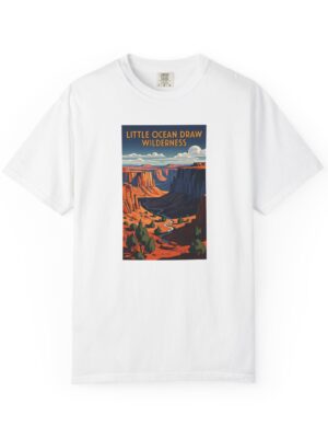 Little Ocean Draw Wilderness WPA Style Unisex T-shirt