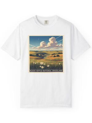Black Kettle National Grassland WPA Style Unisex T-shirt