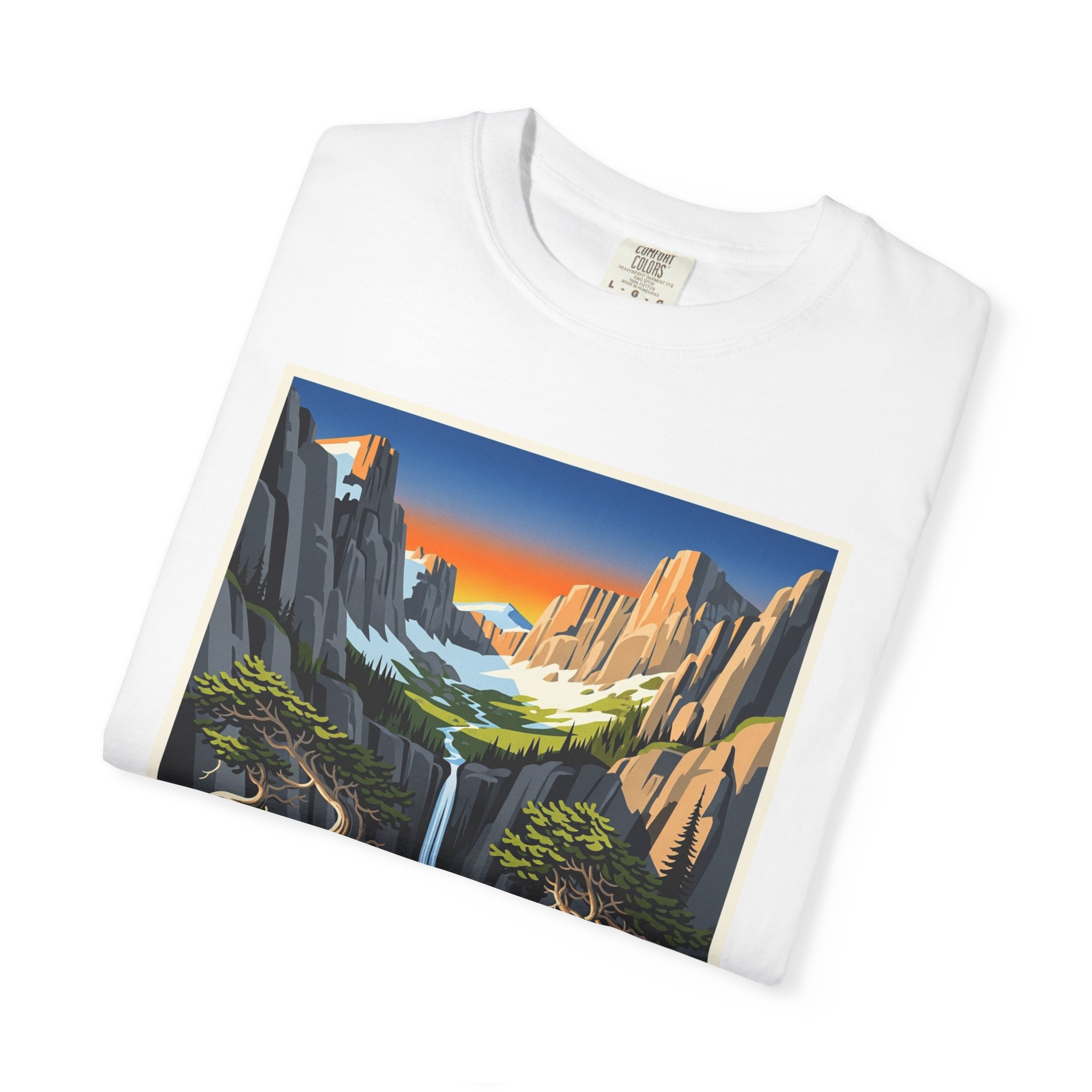 Great Gulf Wilderness WPA Style Unisex T-shirt - Image 3