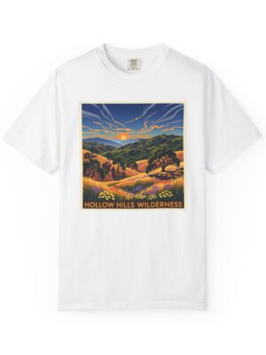 Hollow Hills Wilderness WPA Style Unisex T-shirt