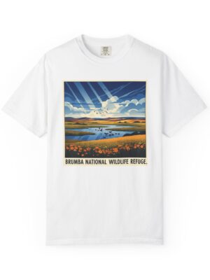 Brumba National Wildlife Refuge WPA Style Unisex T-shirt