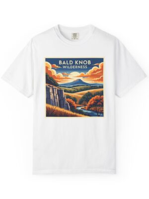 Bald Knob Wilderness WPA Style Unisex T-shirt