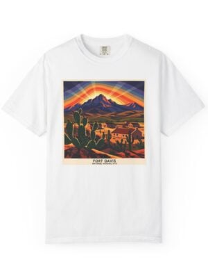 Fort Davis National Historic Site WPA Style Unisex T-shirt