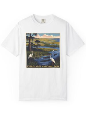 Everglades National Park WPA Style Unisex T-shirt
