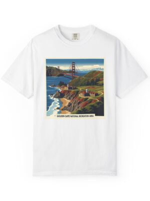 Golden Gate National Recreation Area WPA Style Unisex T-shirt