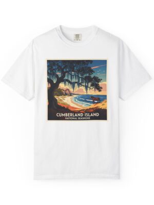Cumberland Island National Seashore WPA Style Unisex T-shirt