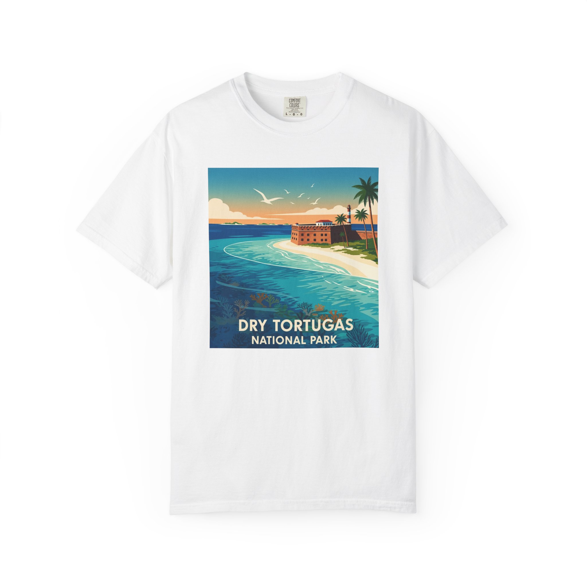 Dry Tortugas National Park WPA Style Unisex T-shirt