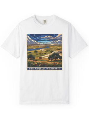 Fort Niobrara Wilderness WPA Style Unisex T-shirt