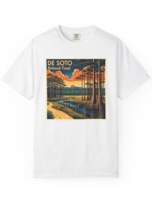 De Soto National Forest WPA Style Unisex T-shirt